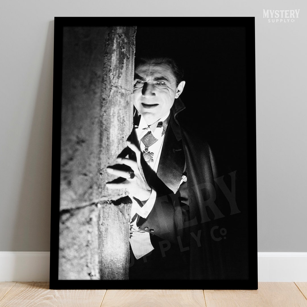 Dracula 1930s Vintage Bela Lugosi Horror Movie Vampire Photo Poster ...