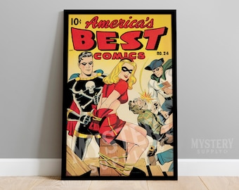 America's Best Comics #24 Vintage Comic Book Art Poster / Wall Decor Art Print #14