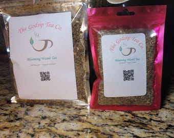 Blooming Womb Wellness Tea ~ Organic Loose-Leaf Tea