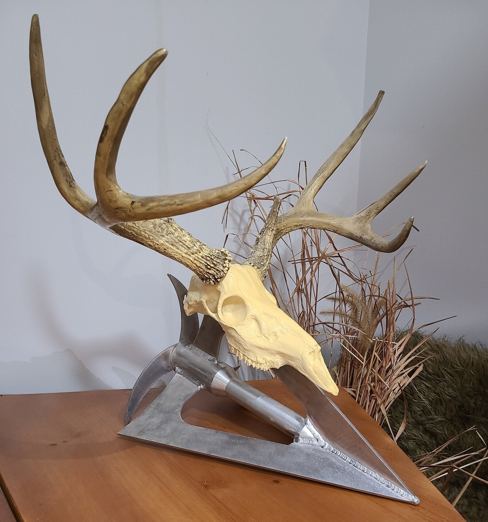 Arrow Oversized Broadhead for European Deer Skull Taxidermy Etsy