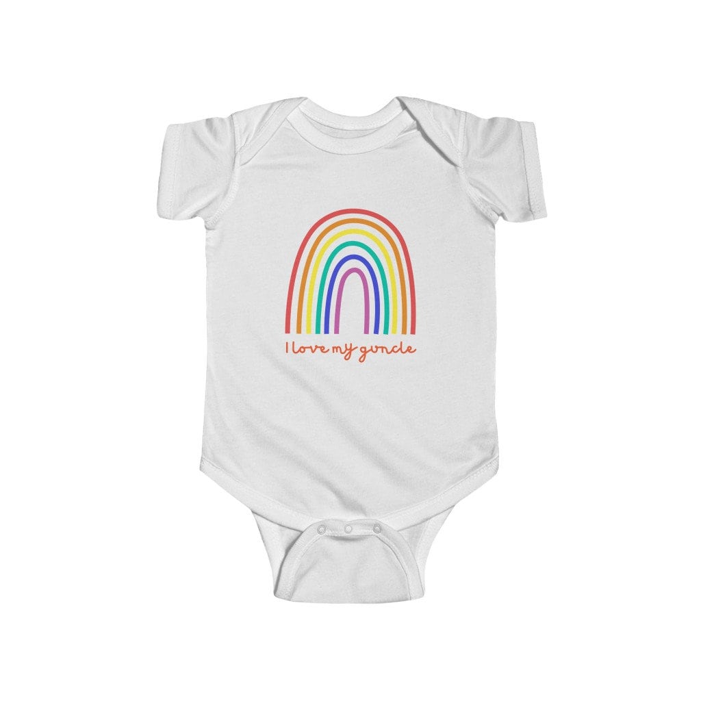 I Love My Guncle Baby, Gay Pride Baby Outfit, I Love My Gay Uncles Newborn  Baby Bodysuit, Lgbtq Baby Shirt, LGBTQ Pride Shirt - Etsy Ireland
