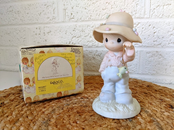 Precious Moments, “my Love Will Never Let You Go,” in Original Box