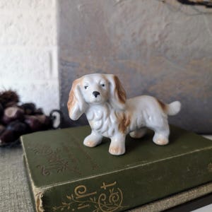 Vintage Porcelain Dog Made in Japan | Cocker Spaniel