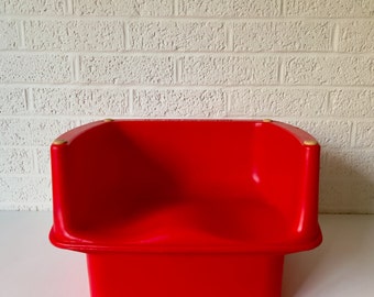 Vintage Dual Height Plastic Booster Seat