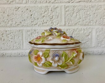 Vintage Ceramic Trinket Dish