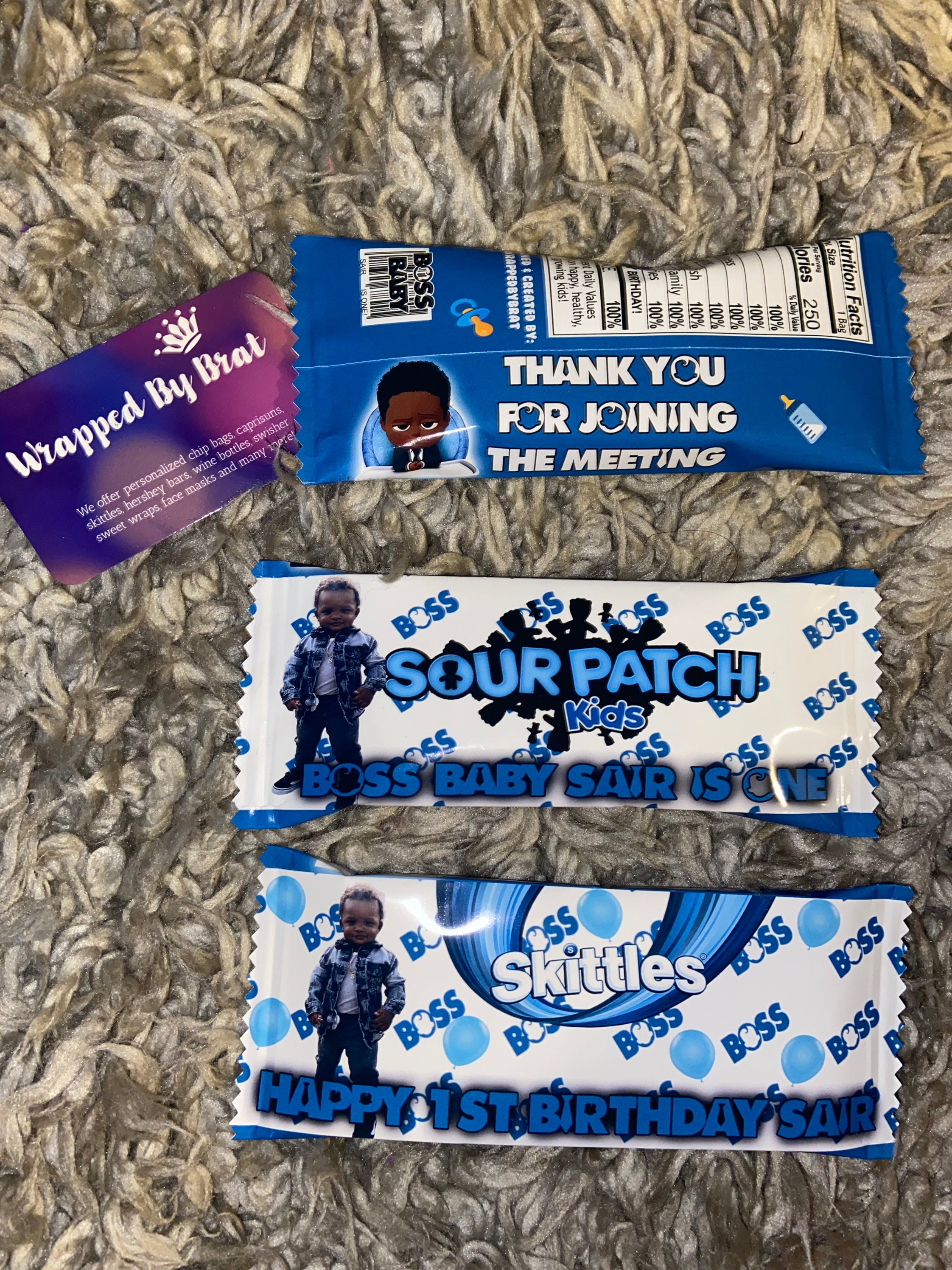 Boss Baby Party Favors Etsy