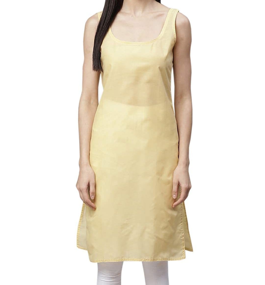 Buy Women Inner Slips, Kurti Under Dress, Women Cotton Inner Slips for  Night Wear, Full Slip & Camisole, Green Cotton Inner Waer Kurti Women,  Online in India - Etsy