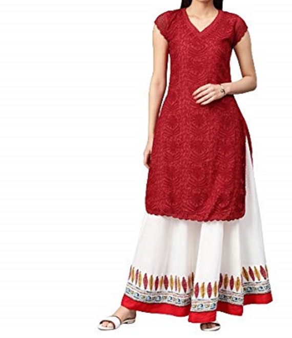 Buy Jaipur Kurti Women Beige Solid Regular Trousers - Trousers for Women  2039872 | Myntra