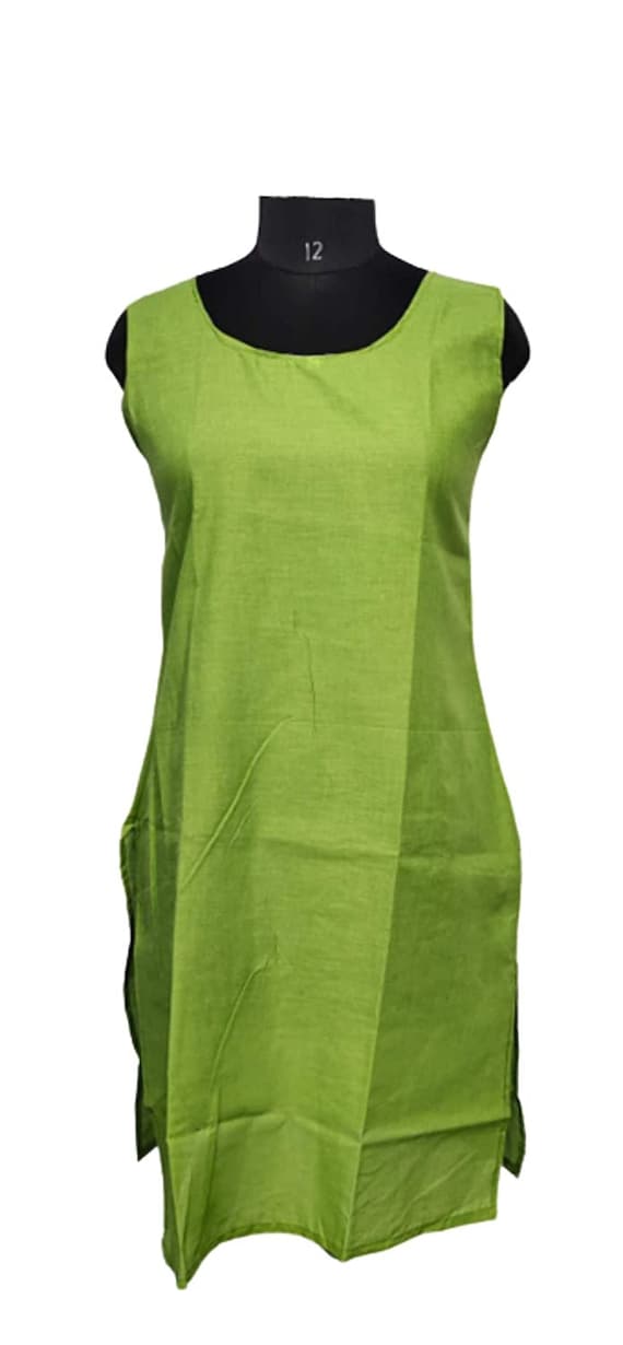 Buy Women Inner Slips, Kurti Under Dress, Women Cotton Inner Slips for  Night Wear, Full Slip & Camisole, Green Cotton Inner Waer Kurti Women,  Online in India 