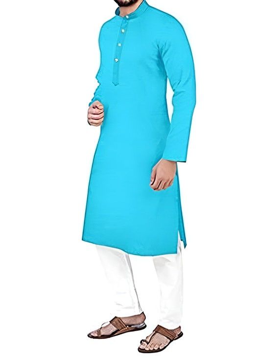 Cotton kurta-Pajama for men- Buy designer cotton kurta-pajama for men a...