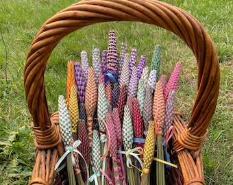 Handmade Lavender Wands - Lavender Harvested August 2023