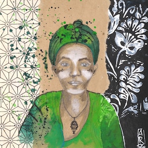 Carte postale Femme du monde 3