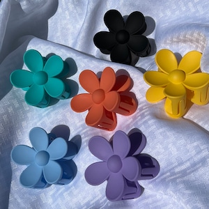 Flower Claw Clips