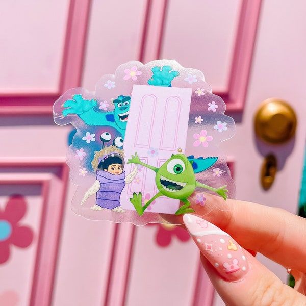 Monsters Inc Boo’s Door sticker | monsters Inc sticker