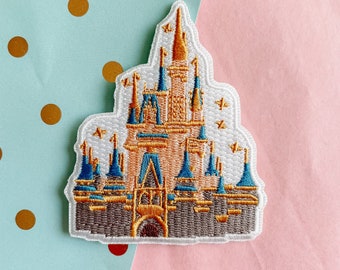 Disneyworld castle patch | Cinderella Castle Patch