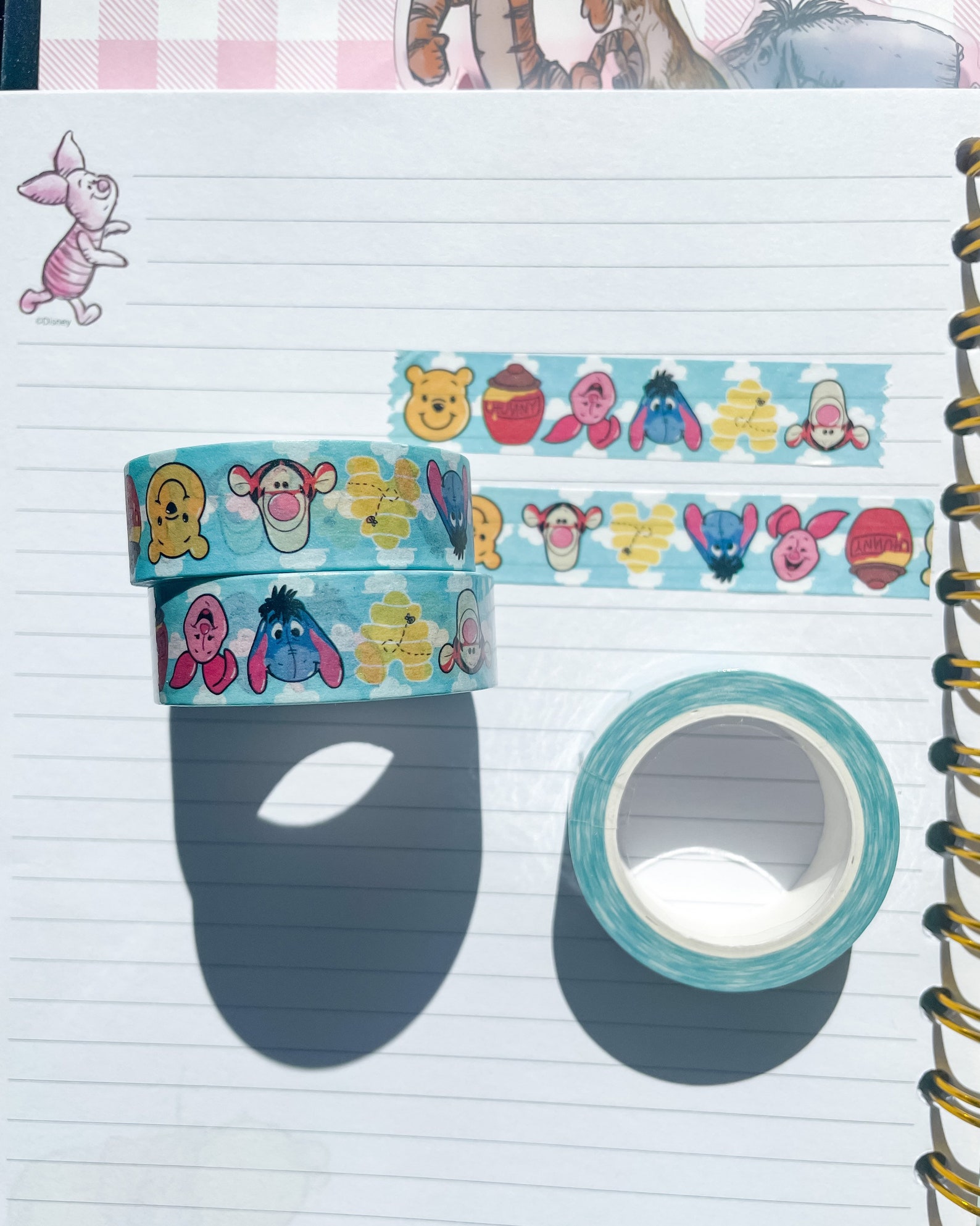 Disney Washi Tape Pooh Washi Tape Eeyore Washi Tape Etsy