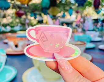 Mad tea party sticker | Alice in Wonderland sticker