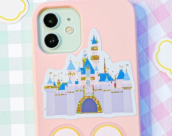 Disney Castle sticker | tumbler sticker | decal | gift for Disney lover | Sleeping beauty castle sticker | Disneyland castle sticker