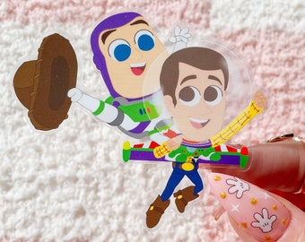 Buzz and woody sticker | toy story sticker