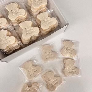 Personalised Teddy Bear Biscuits