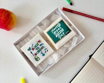 Back to school | First day of school Cookies | Personalised | Biscuits | Letterbox | gift | First day back | Kids school gift