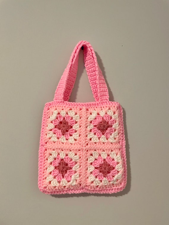Pink square bag sale