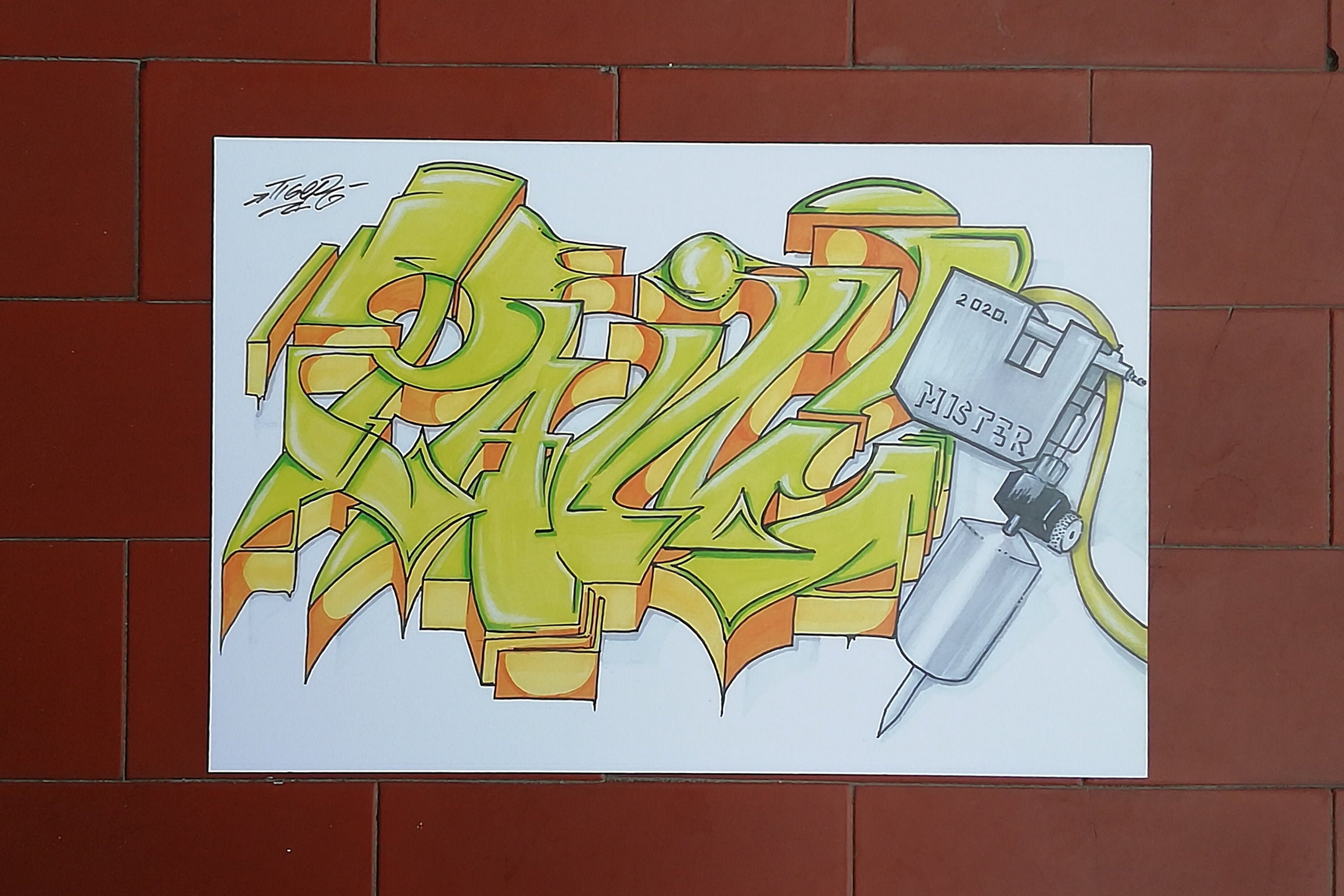 graffiti letters print tattoo pain etsy denmark