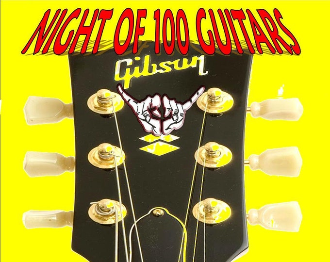 Gibson's Night of 100 Guitars " Palmer/Bret Michaels/Slash " dvd