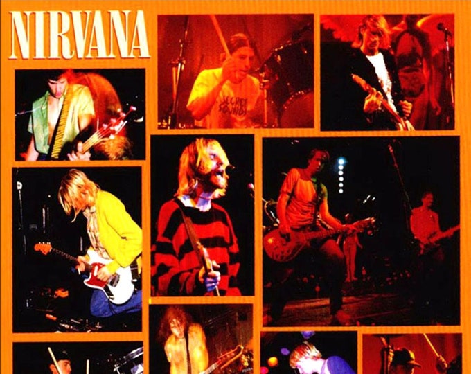 Nirvana " Live Milan Italy 1991 " dvd/Only For Collectors Quality 8/10