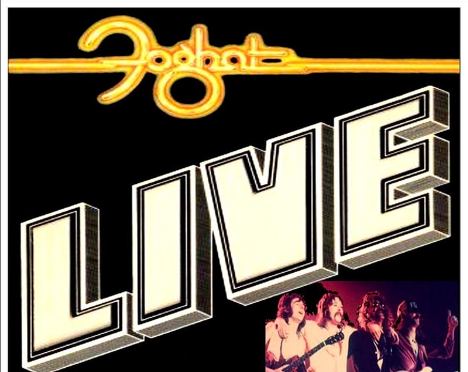 Foghat " Live Florida 1981 " dvd/Only For Collectors Quality 8.5/10