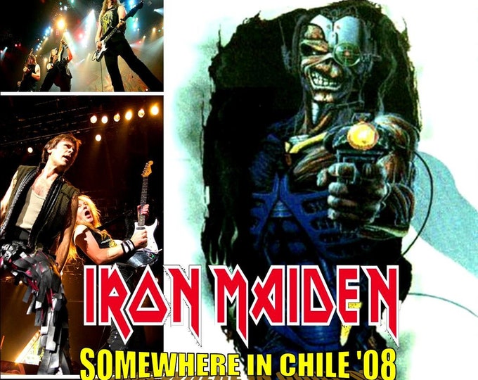 Iron Maiden " SOMEWHERE IN CHILE '08 " dvd