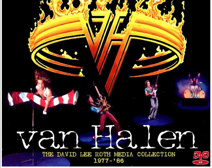 Van Halen " The DAVID LEE ROTH Media Collection " 2 dvds