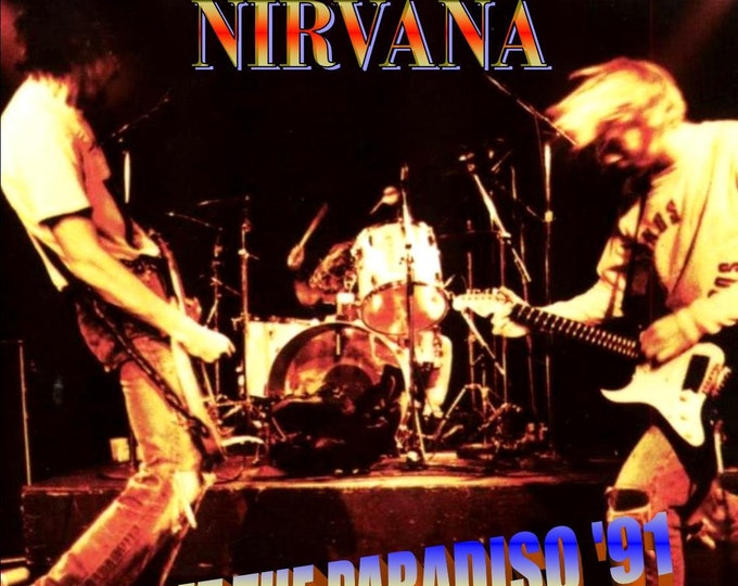 Nirvana " Live At The Paradiso Netherlands 1991 " dvd/Only For Collectors Quality 8/10