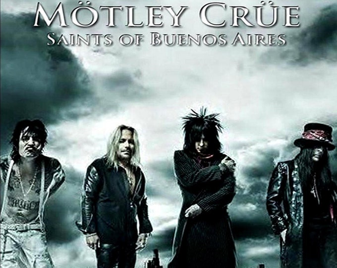 Motley Crue " SAINTS of BUENOS AIRES 2008 " dvd