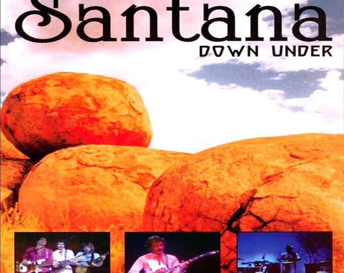 Santana " Live Australia 1979 " dvd/Only For Collectors Quality 8/10