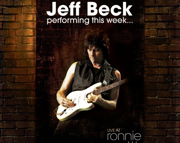 Jeff Beck " Live At RONNIE SCOTT'S 2007 " dvd