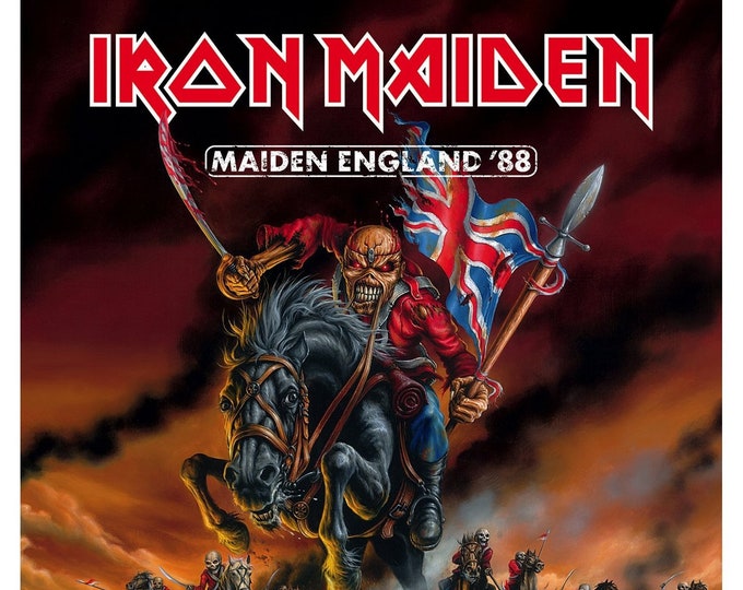 Iron Maiden " MAIDEN ENGLAND '88 " 2 dvds