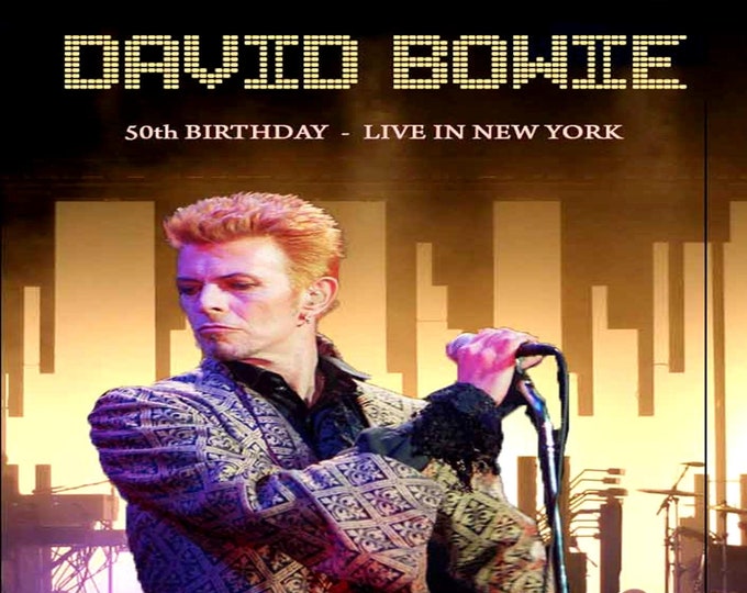 David Bowie " 50th Birthday Concert in NY " dvd