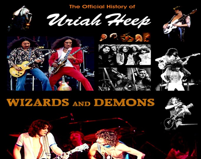 Uriah Heep "  Wizards And Demons: The Official History Of " 4 dvds