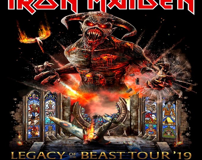 Iron Maiden " ROCK IN RIO 2019 " dvd