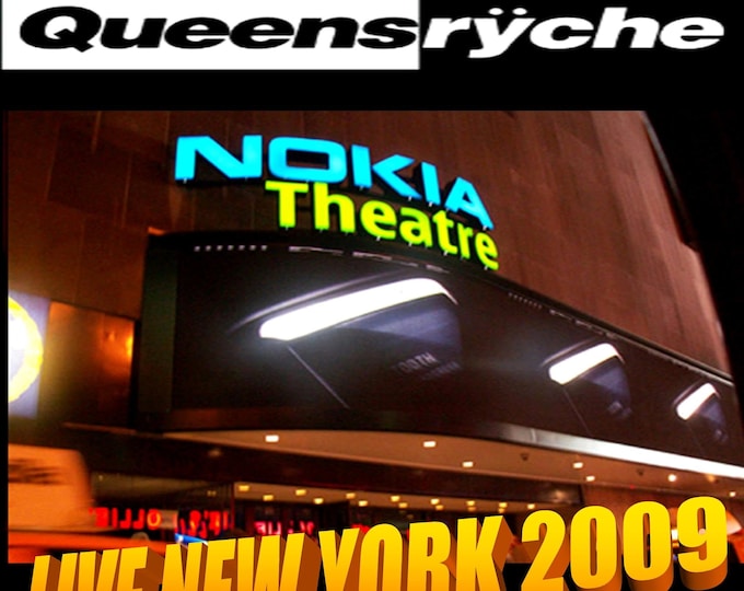 Queensryche " LIVE NEW YORK 2009 " 2 dvds