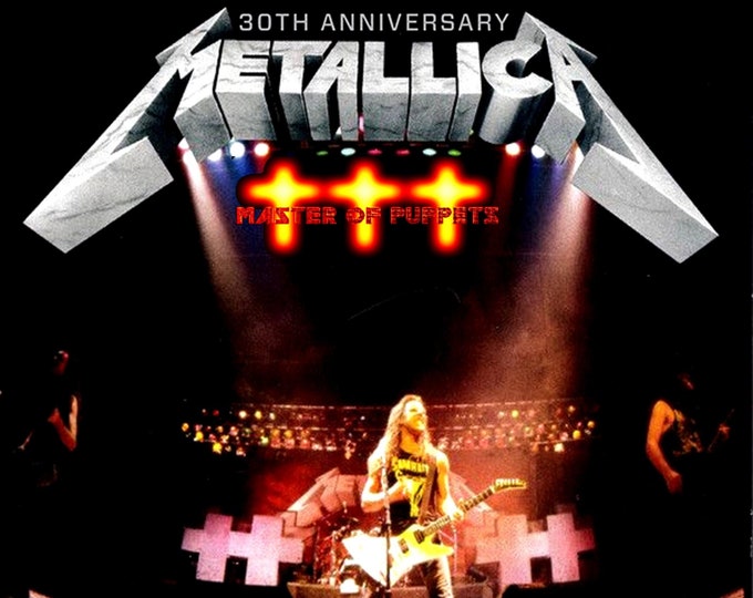 Metallica " Master of Puppets 30th Anniversary Live & Interviews " 2 dvds