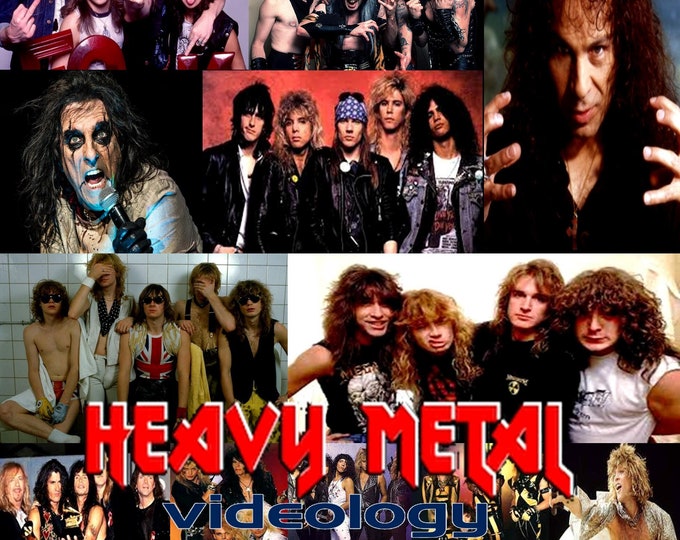 Metal Videology 9 " LA Guns/Razor/Lita/Motley/Exodus/Maiden/AC/DC " dvd