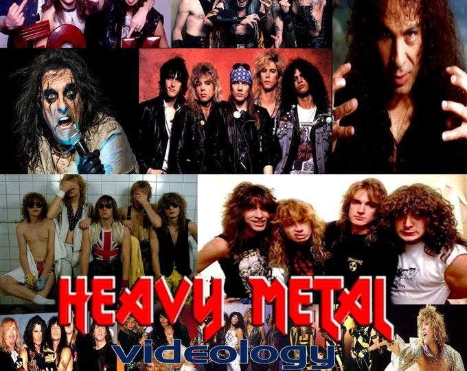 Metal Videology 25 " Motley/King Diamond/Manowar/Talisman/White Lion/U2 " DVD