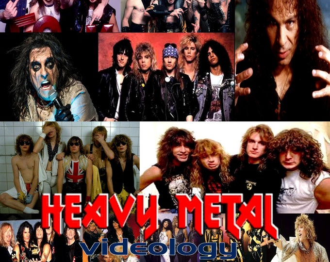 Metal Videology 50 " Aerosmith/Fates Warning/Rainbow/Kingdome Come/Death Angel/Girlschool " DVD