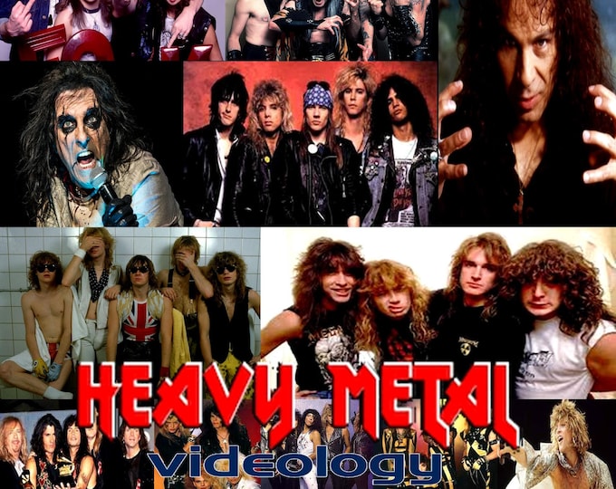 Metal Videology 20 " Bad English/King Kobra/Heart/Hanoi Rocks/Van Halen " dvd