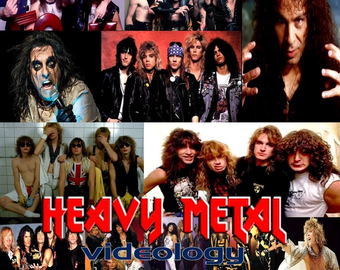 Metal Videology 45 " Van Halen/Sabbath/Tesla/Sinner/Queensryche/Warrant/Lita Ford " DVD