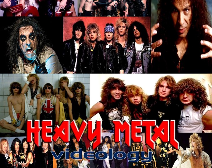 Metal Videology 36 " Cobra/Danger Danger/AC /DC/Scorpions/Ozzy/Stryper/Aerosmith/Nelson " DVD