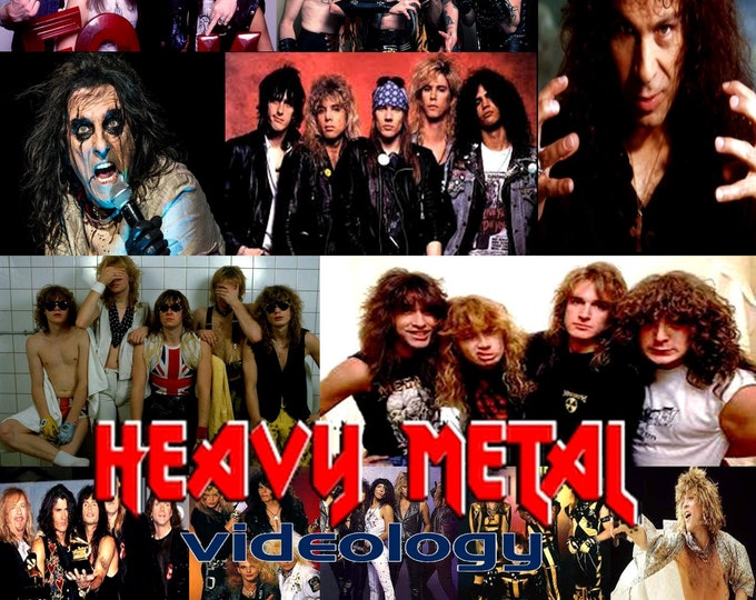 Metal Videology 1 " Metallica/U2/Maiden/Scorpions/Bon Jovi " dvd