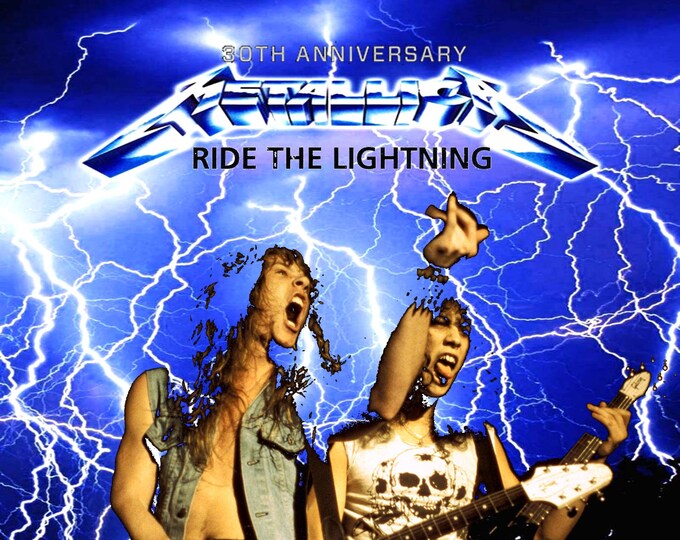 Metallica " Ride The Lightning 30th Anniversary Live & Interviews " dvd